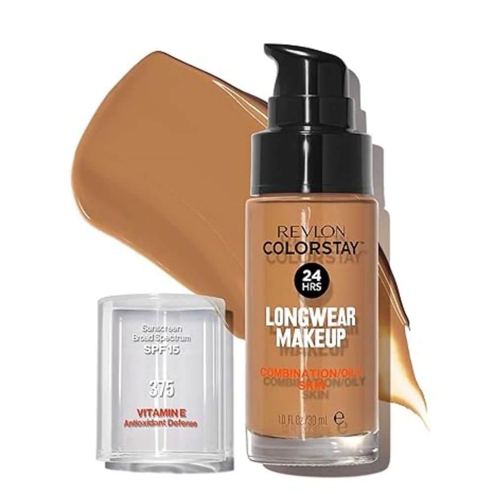 Revlon Liquid Foundation, ColorStay Face Makeup for Combination & Oily Skin, SPF